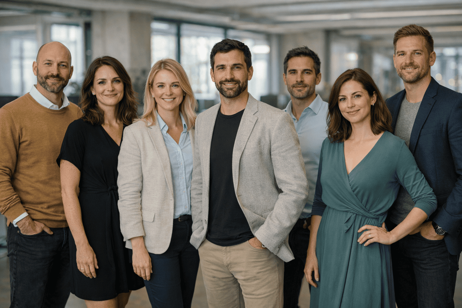 Team working on AI trading platform — Umbrewance